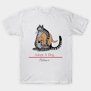 B kliban cat & dog T-Shirt